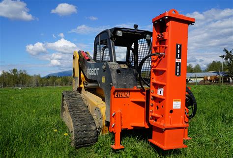 post driver on skid steer|best skid steer post driver.